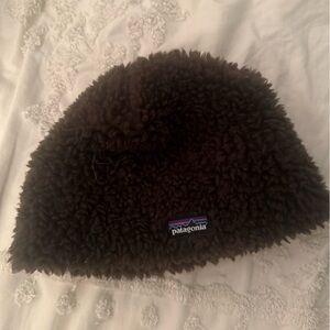 Patagonia Cozy Brown Fleece Hat